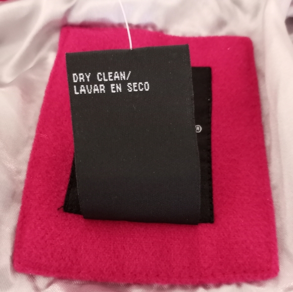 Me Jane Dark Pink Pea Coat Girls Size XL 16 NWT - Picture 9 of 16